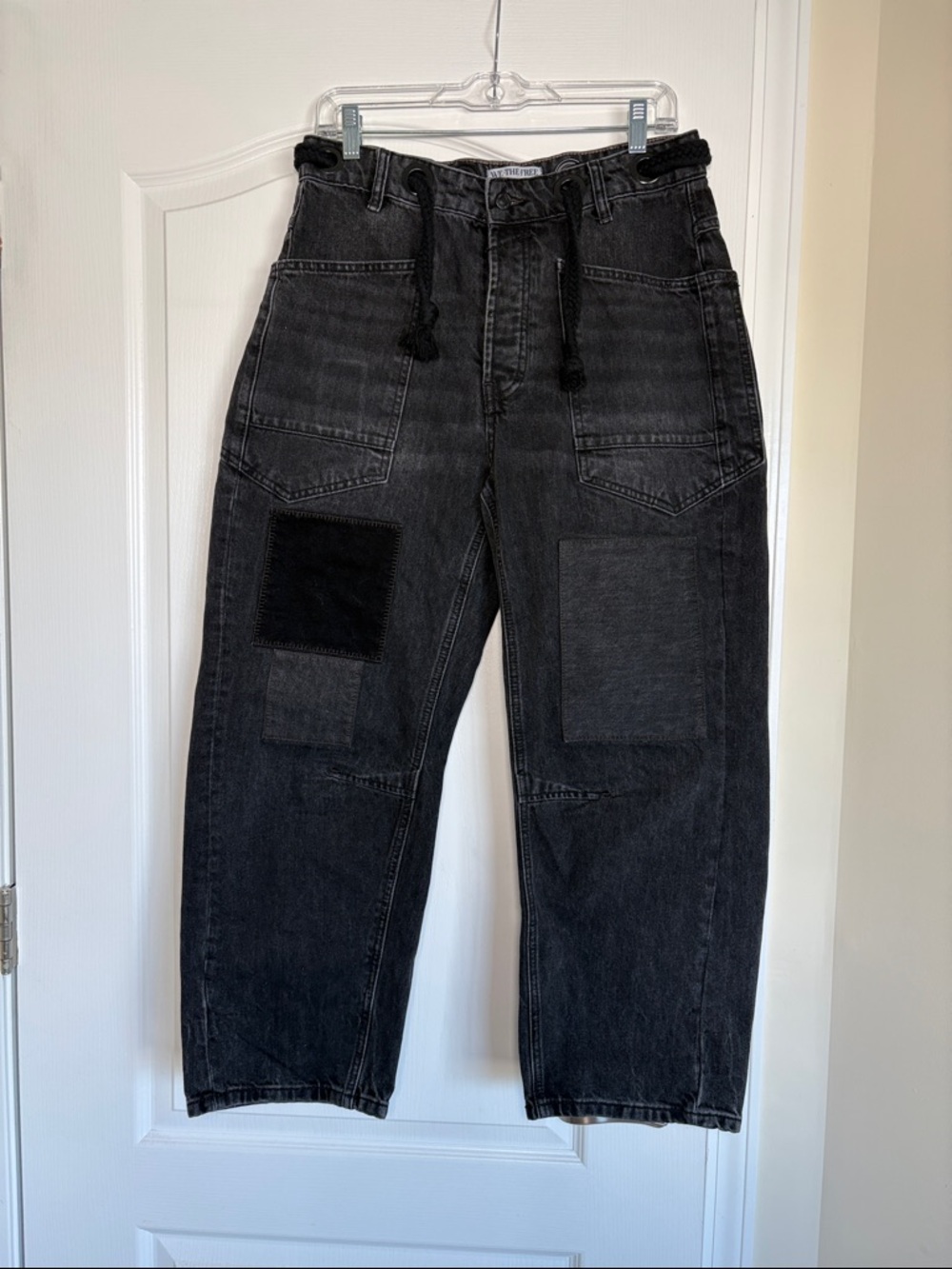 Free People Moxie Pants Black 27 - Picture 5 of 10
